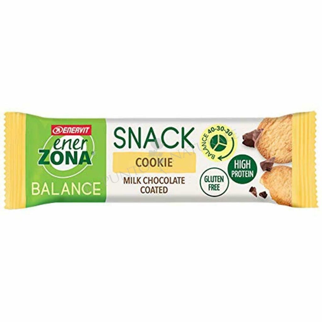 Enerzona Snack Cookie Doppio Strato 33 Gr Il Punto Naturale